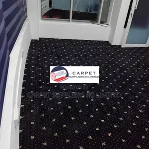 Executive Blue Premium Wall to Wall Carpet