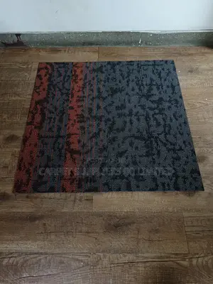 Orange Commercial Carpet Planks