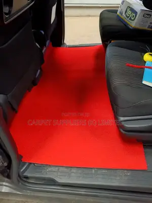 Red PVC Coil Mat
